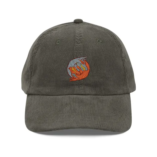 Yin Yang Corduroy Cap preview